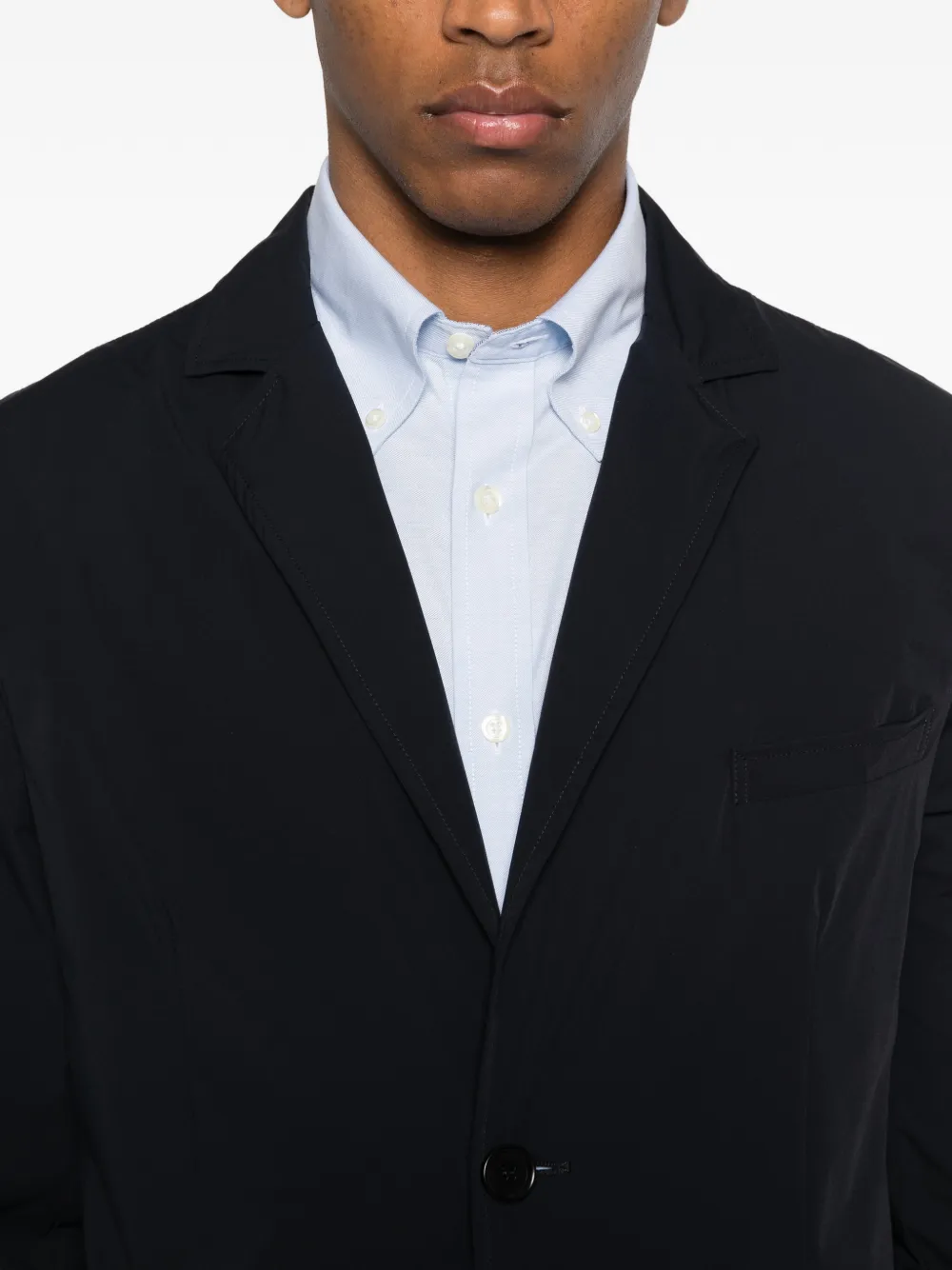 ASPESI Blazer met gekerfde revers Blauw