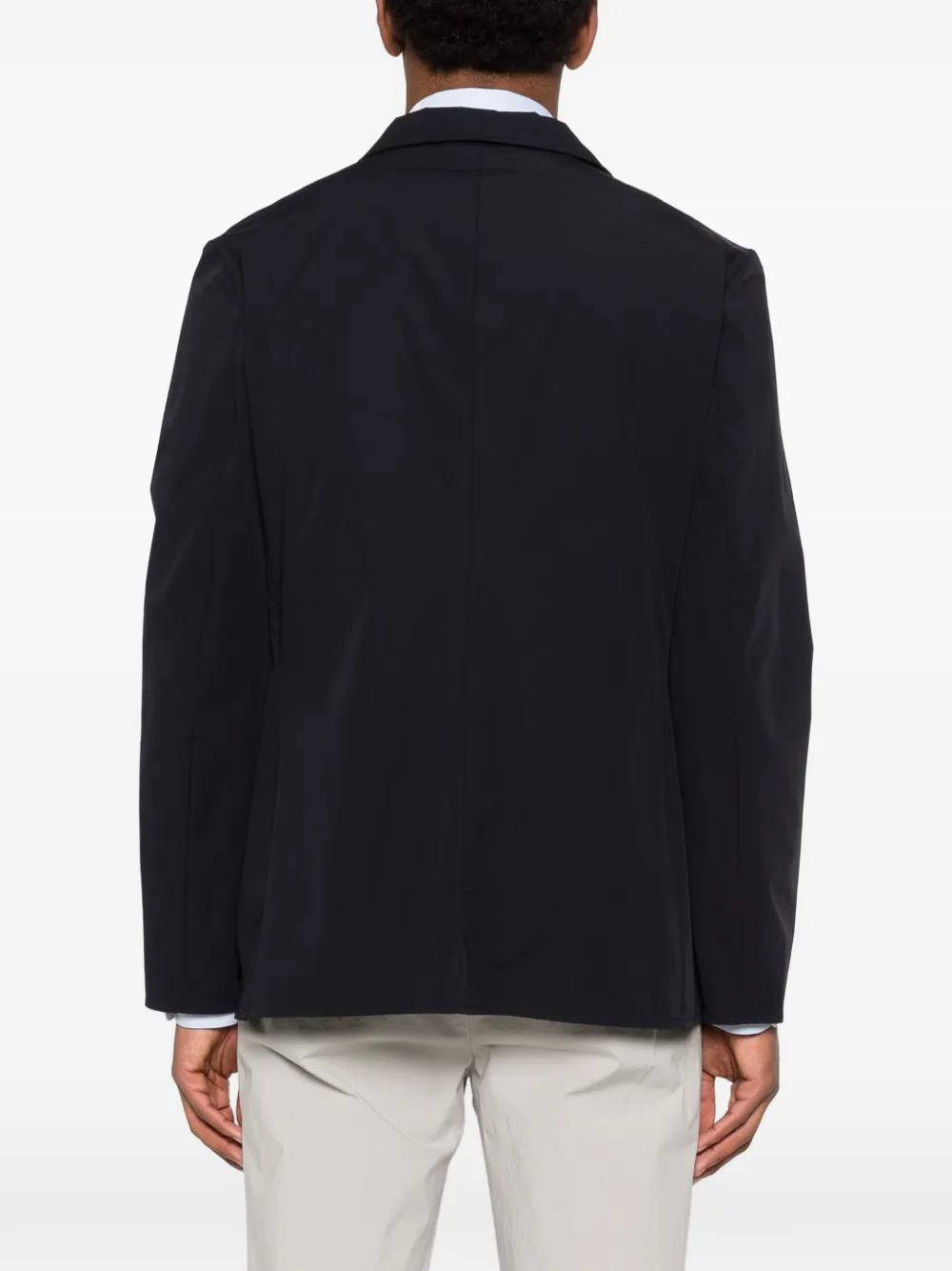 ASPESI Blazer met gekerfde revers Blauw