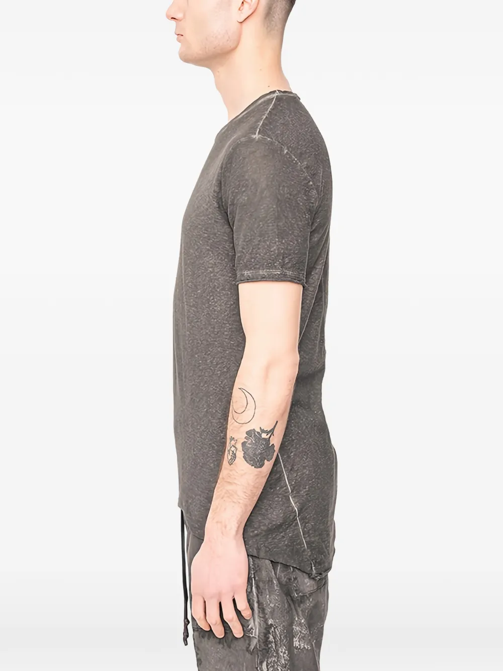  Md75 Washed Cotton T-shirt - Grey 