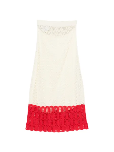 Jil Sander jupe en tulle à taille élastiquée