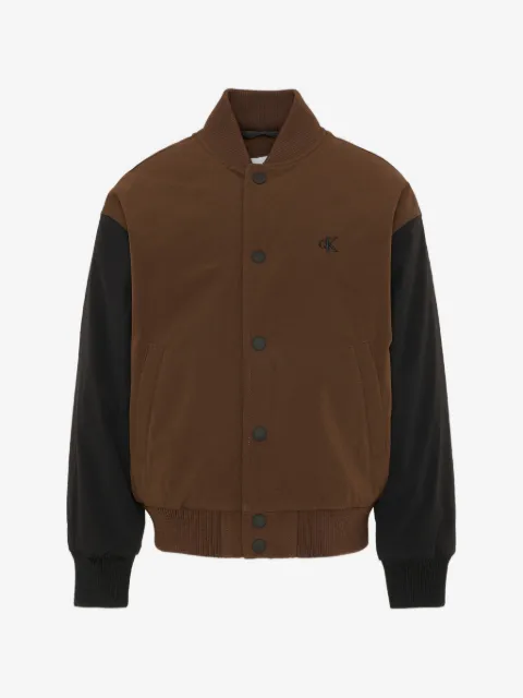 Calvin Klein Kids appliqué bomber