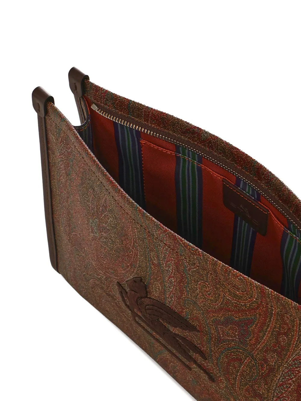 paisley clutch bag