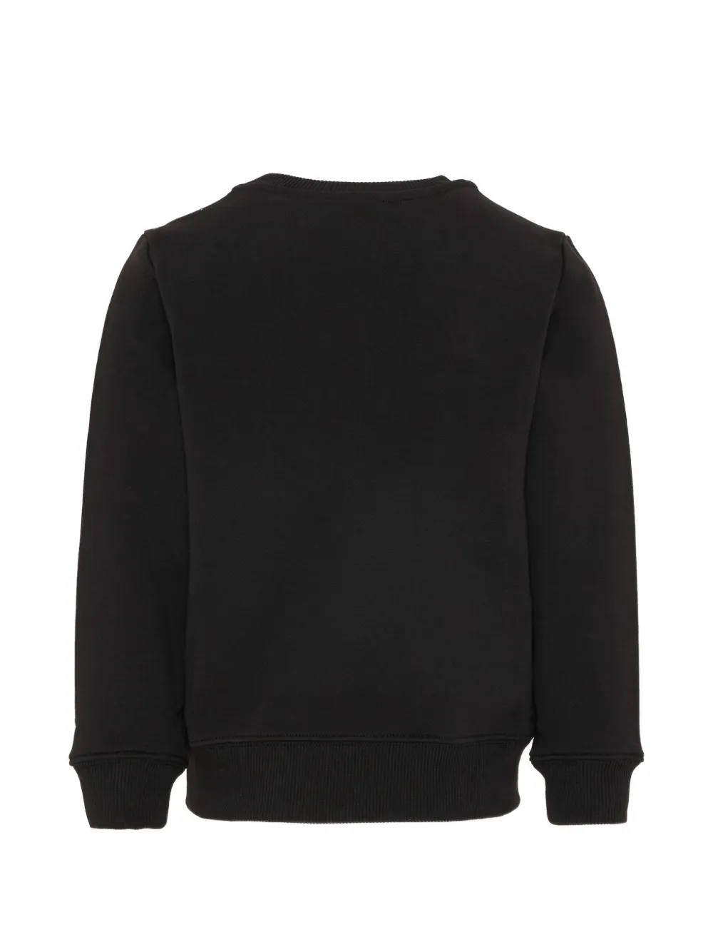 Calvin Klein Kids Logo Crew-neck Sweatshirt - Black 