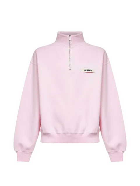 Jacquemus zip stand-collar sweatshirt