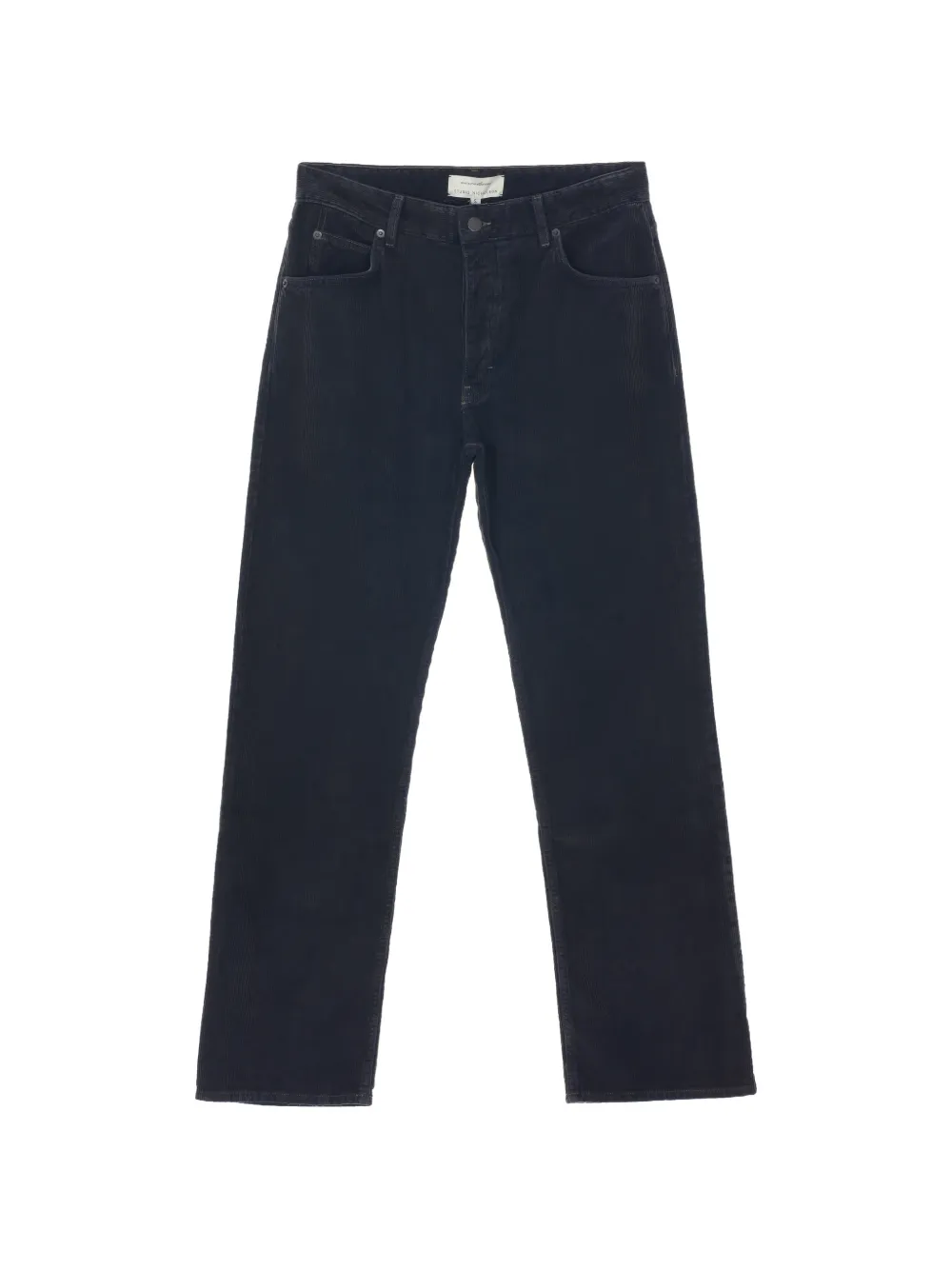 Studio Nicholson Five-pocket Slim-fit Trousers In Black