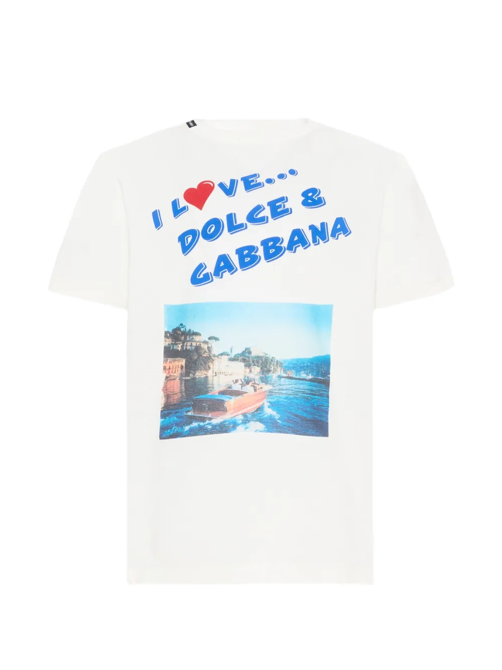 Dolce & Gabbana Kids short-sleeve picture T-shirt - Bianco