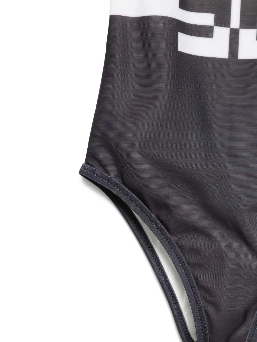 Elisabetta Franchi La Mia Bambina Badpak met logoprint Wit