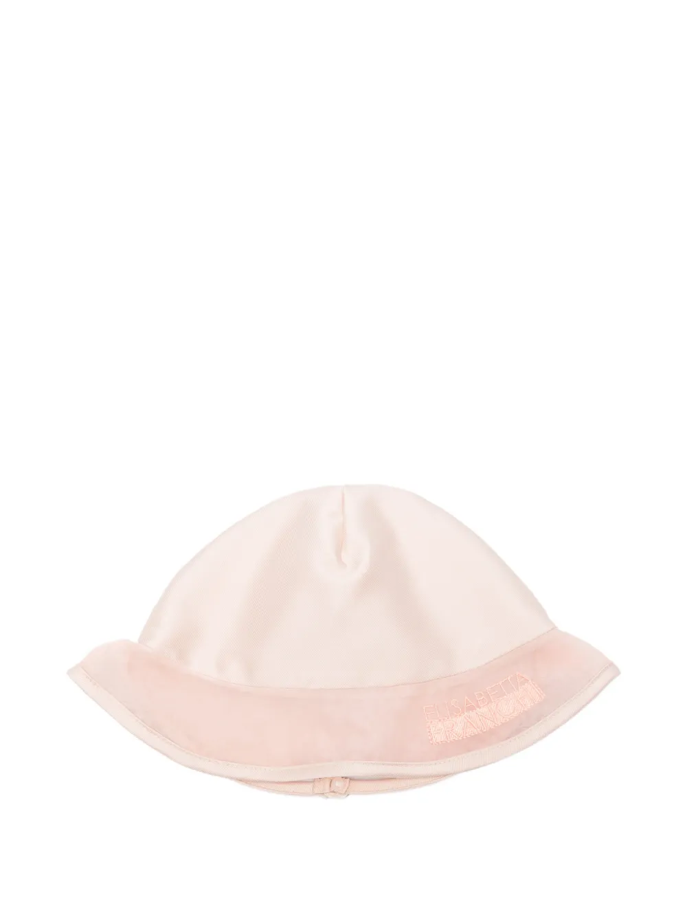 Elisabetta Franchi La Mia Bambina embroidered baby hat - Rosa