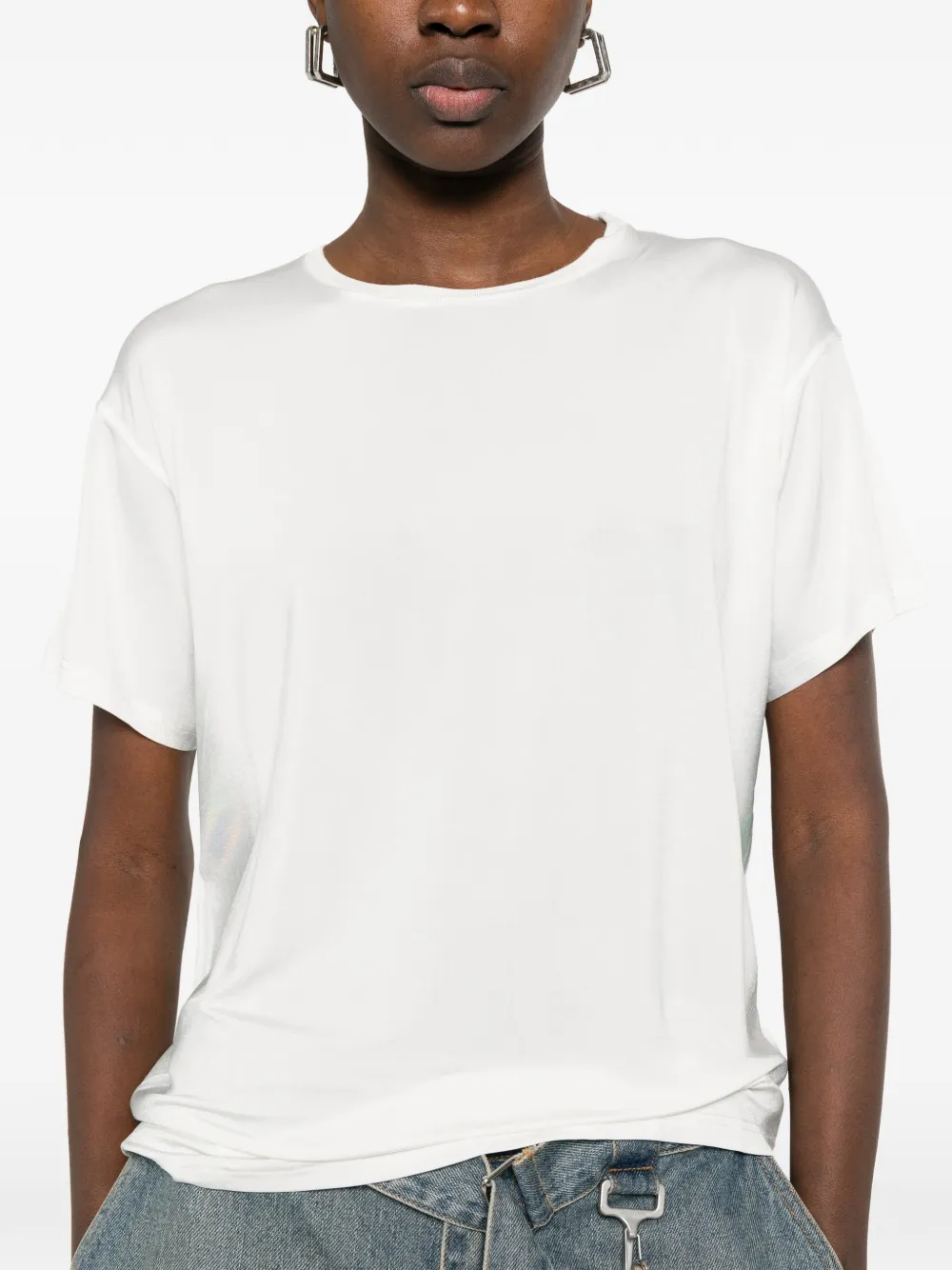 Diesel T-shirt met logo Wit