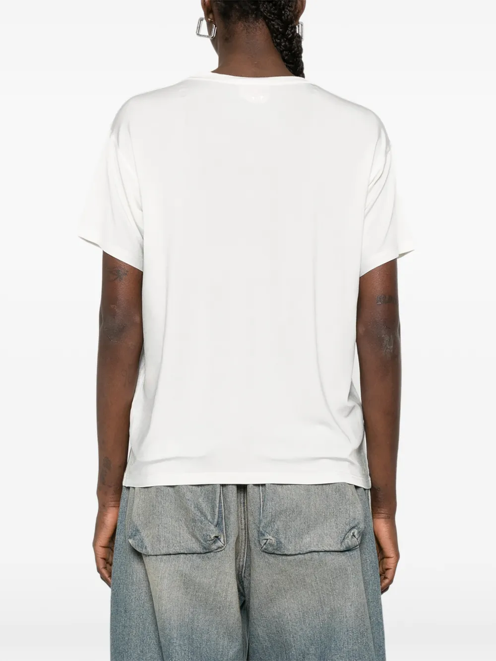 Diesel T-shirt met logo Wit
