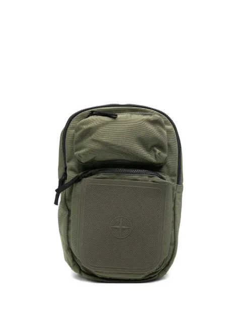 Stone Island zip patch backpack