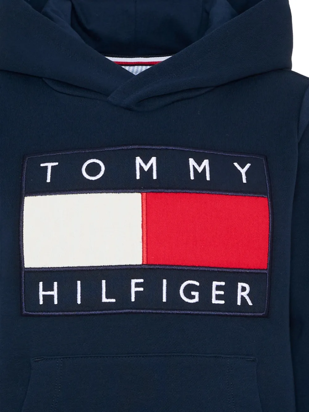 Tommy Hilfiger Junior Heritage Flag hoodie Blauw