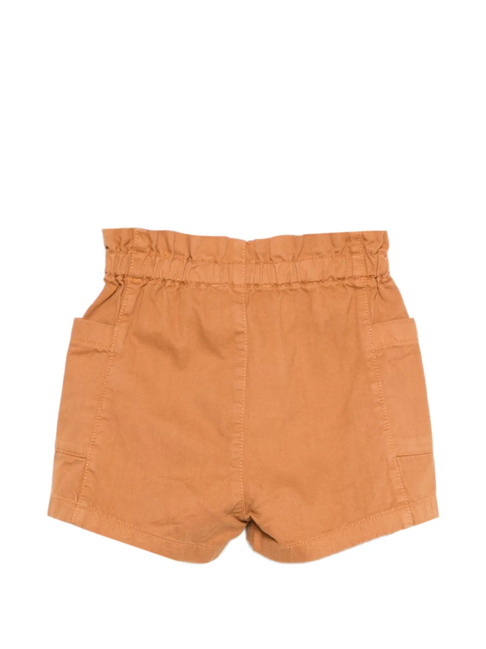  Bonpoint Nougat Elasticated-waistband Shorts - Brown 