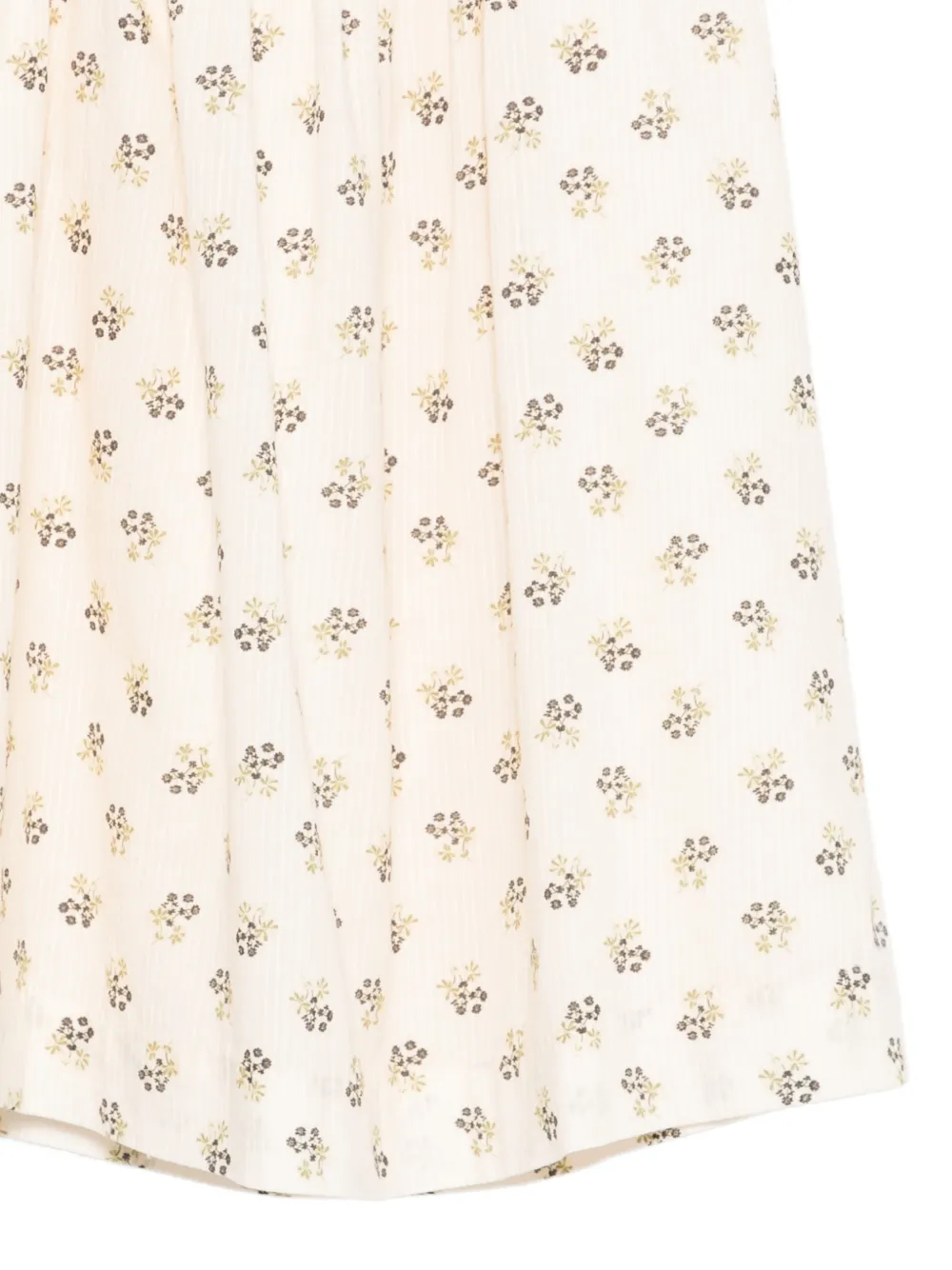  Bonpoint Eloise Floral Tie Dress - Neutrals 