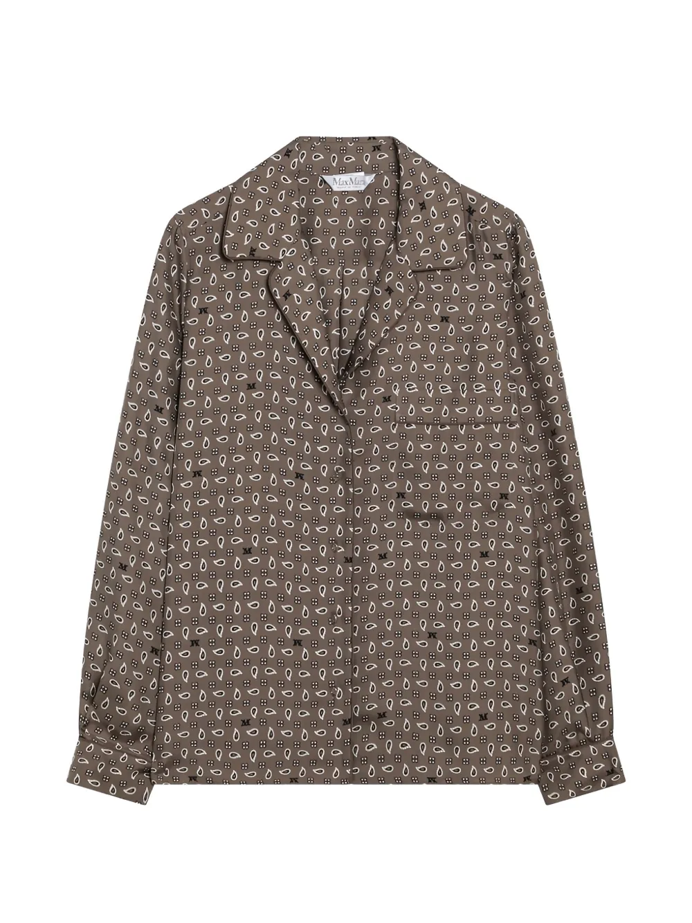 Max Mara Camicia Disco - Marrone