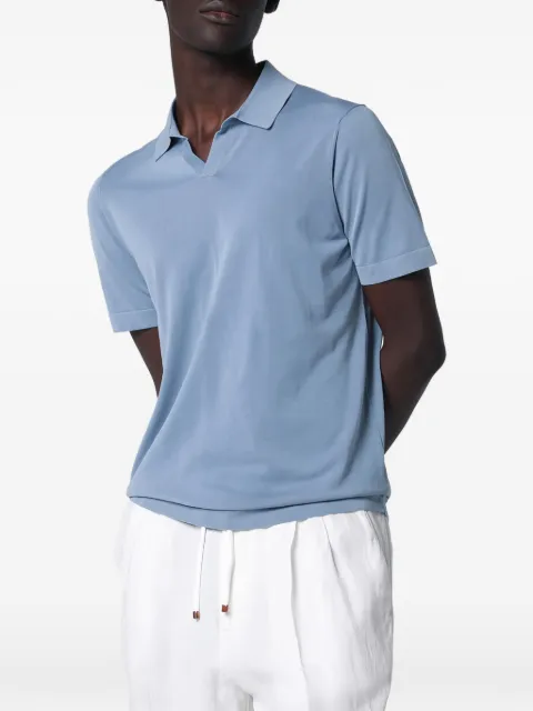 Drumohr polo-collar T-shirt