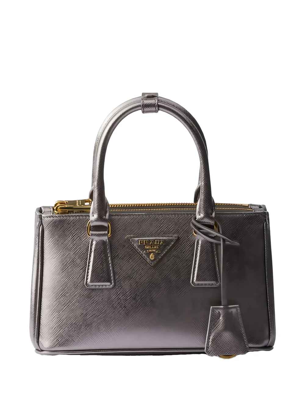 Prada Borsa tote Galleria mini - Argento