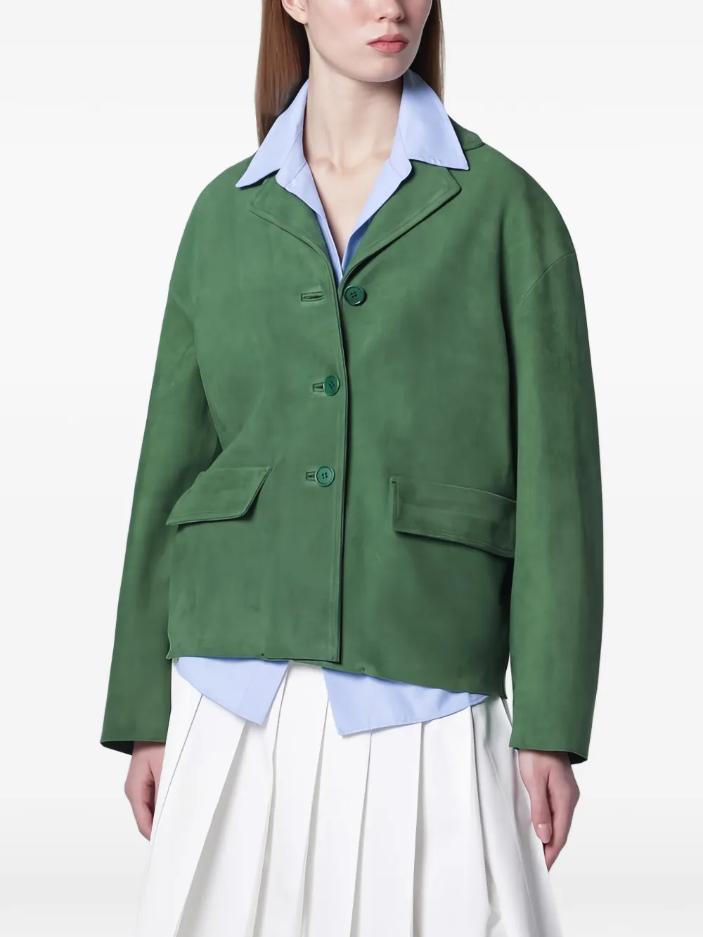 Salvatore Santoro button jacket - Verde