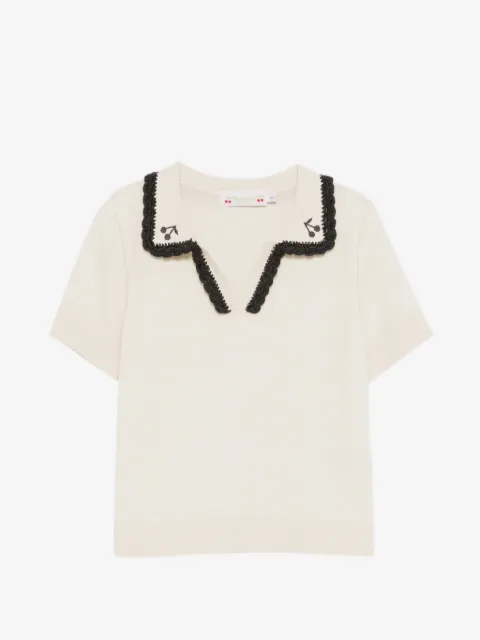 Bonpoint cherry-detail T-shirt