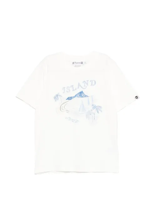 Bonpoint Thibald Island-print T-shirt