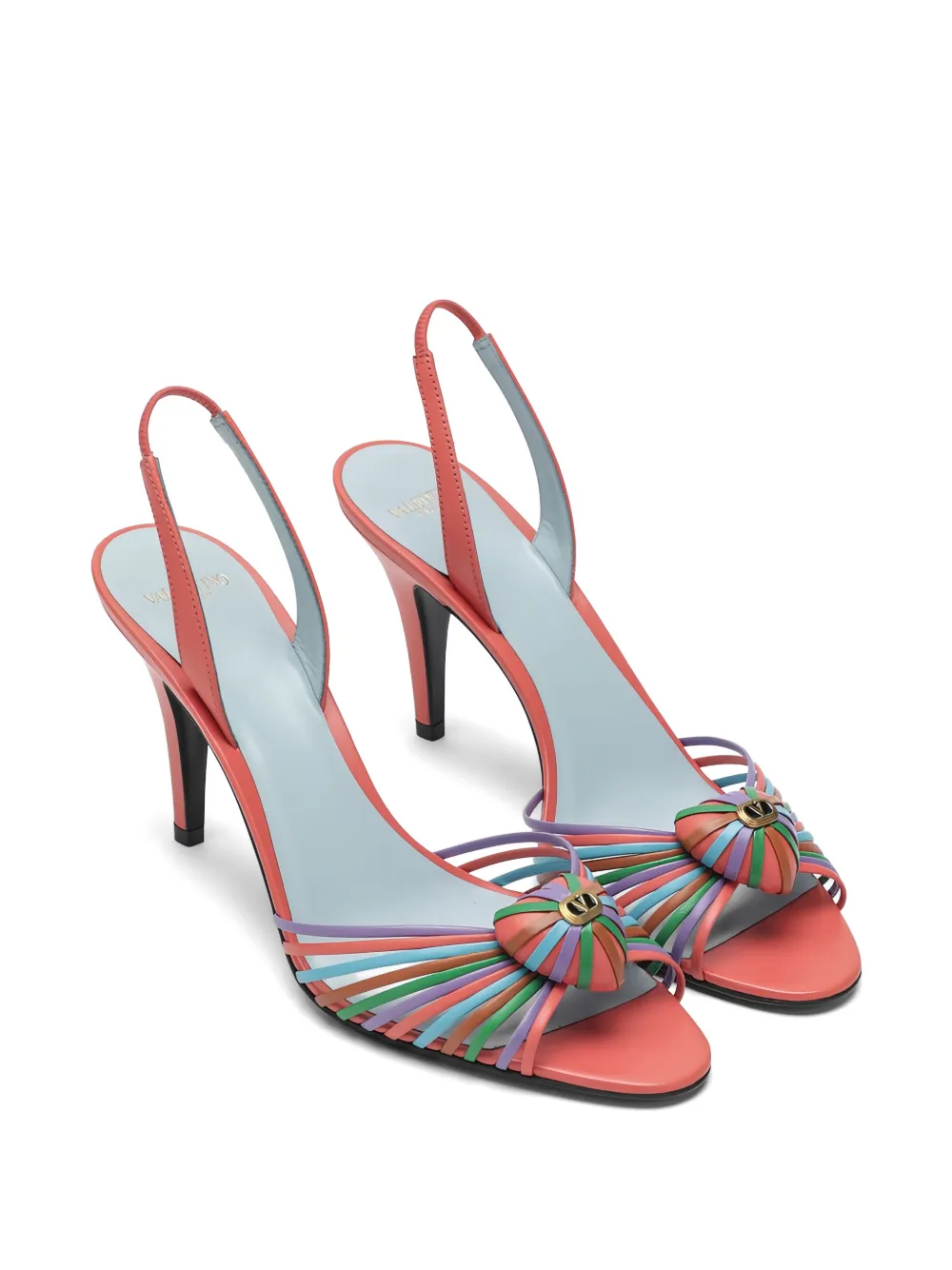 Valentino Garavani Sandalen met applicatie Oranje