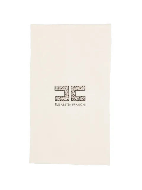 Elisabetta Franchi La Mia Bambina toalla con ribete del logo