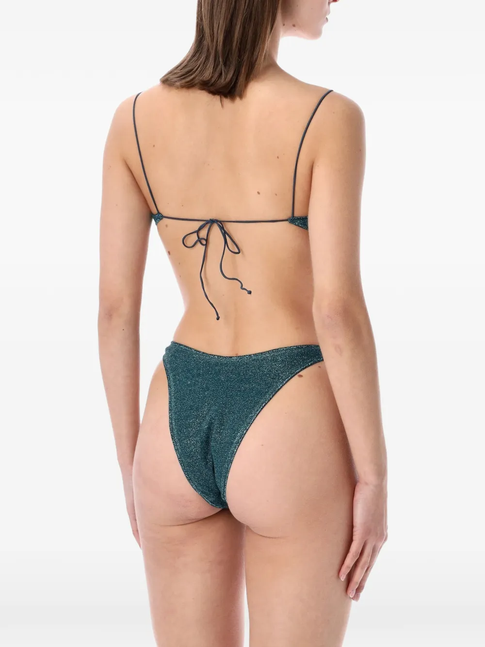Oséree Lumière balconette bandeau bikini Blauw