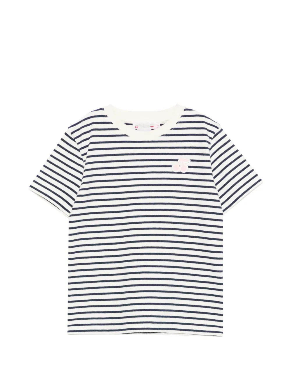Bonpoint Lilas striped T-shirt - Bianco