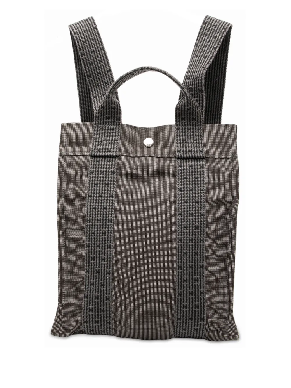 Hermès Pre-Owned 1990-2010 Canvas Herline PM backpack - Grigio