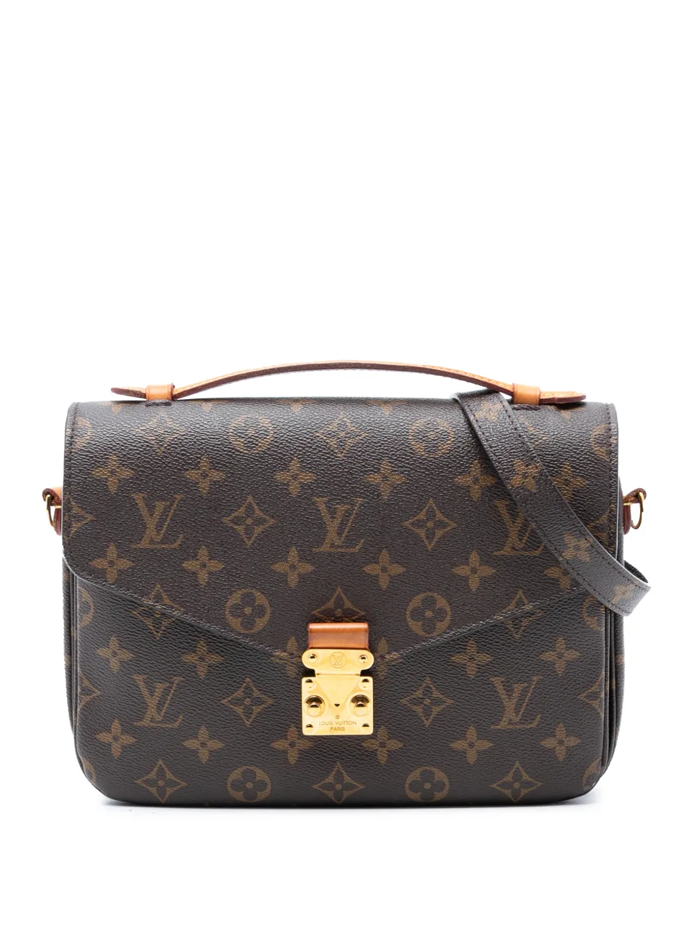 Louis Vuitton Pre-Owned Borsa a tracolla Pochette Metis con monogramma 2021 - Marrone