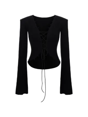 Rokh open-back Top | Black | FARFETCH BH