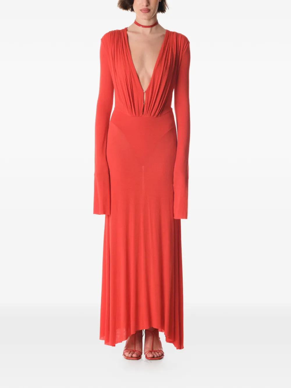 Suki Long-Sleeve Maxi Dress