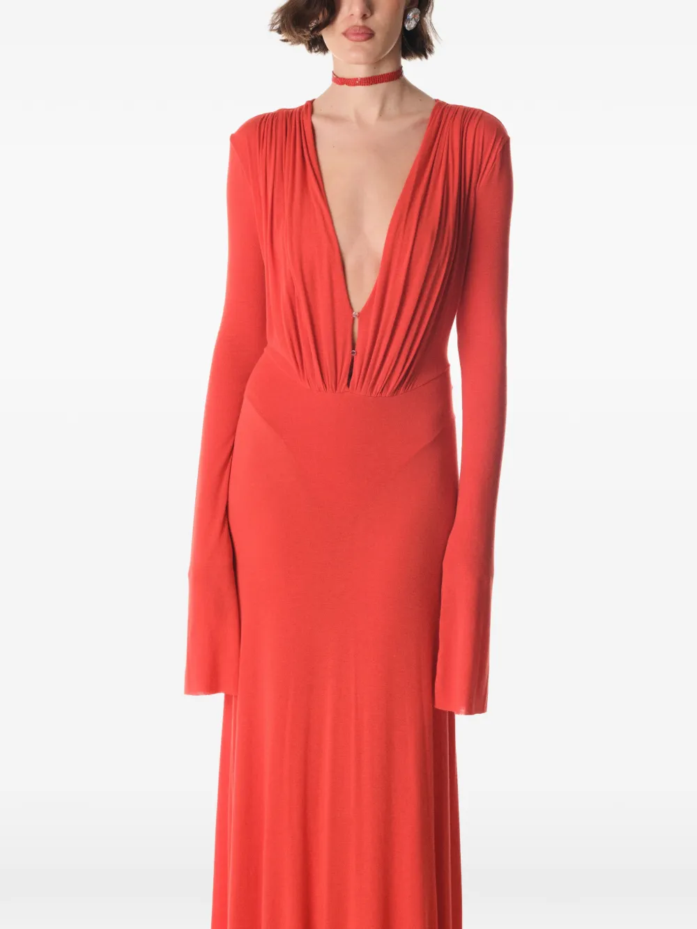 Suki Long-Sleeve Maxi Dress