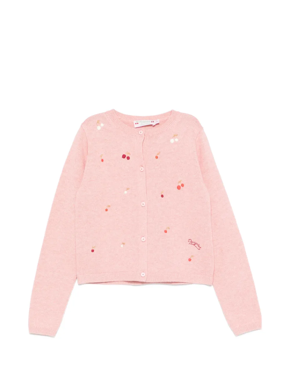Bonpoint embroidered cardigan - Rosa