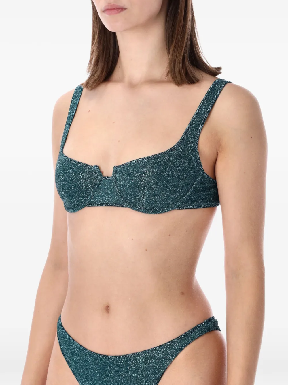 Oséree Lumière balconette bikini Blauw