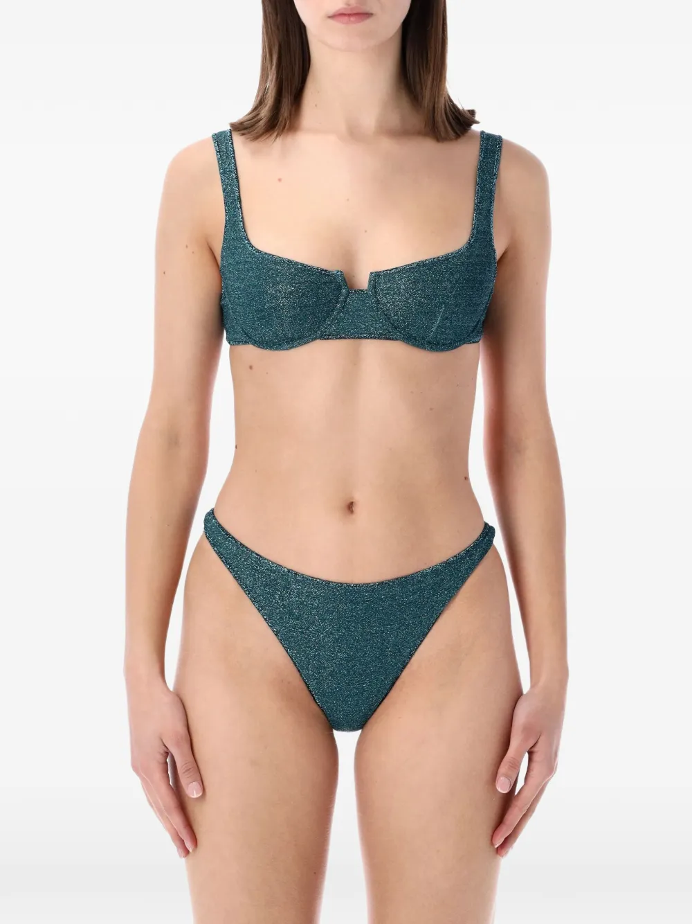 Oséree Lumière balconette bikini Blauw