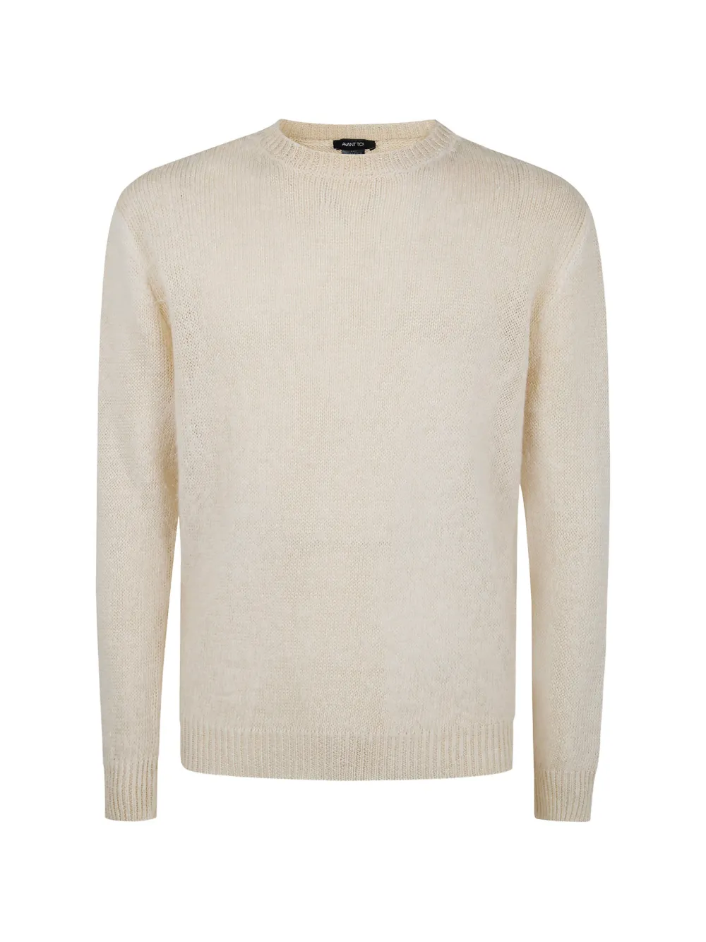 Avant Toi crew-neck sweater - Neutrals