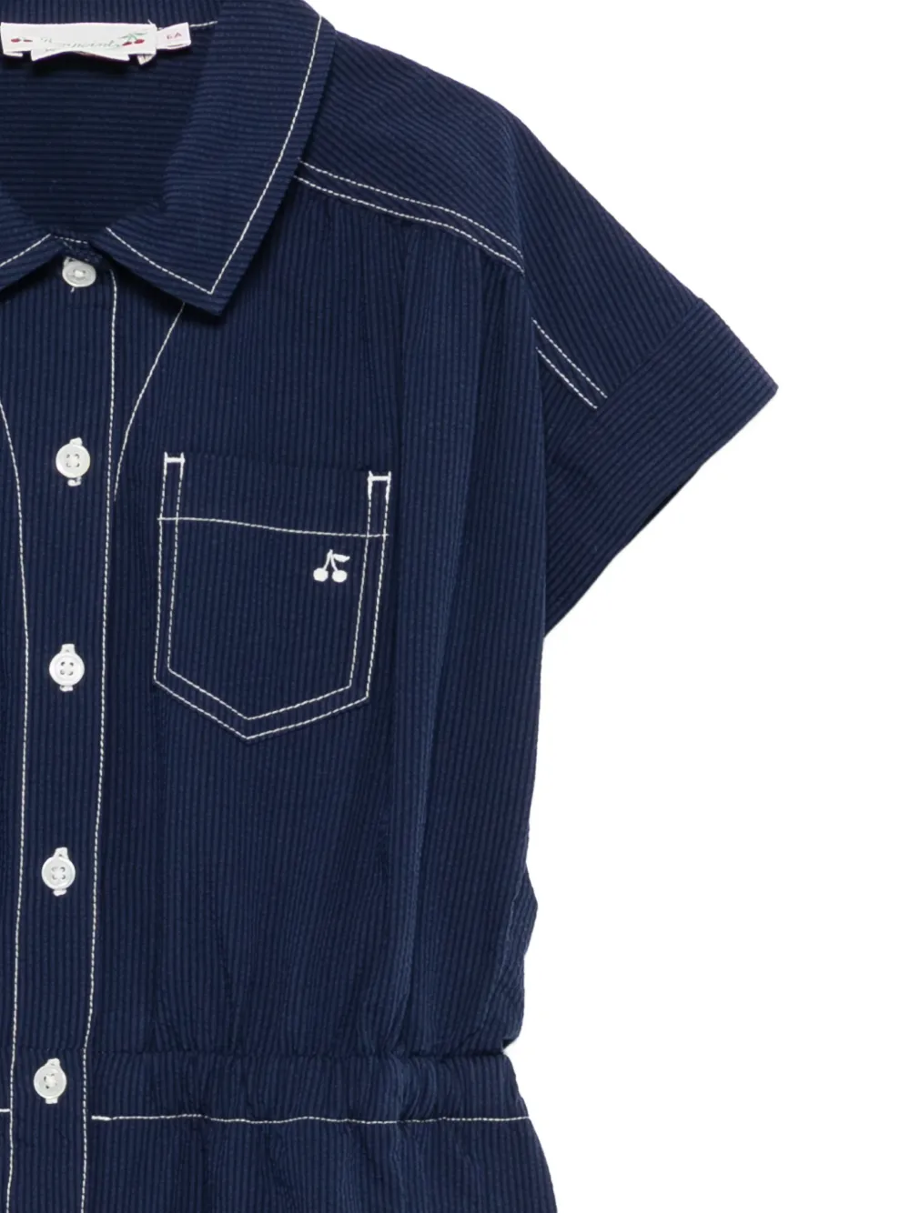 Chest-Pocket Jumpsuit