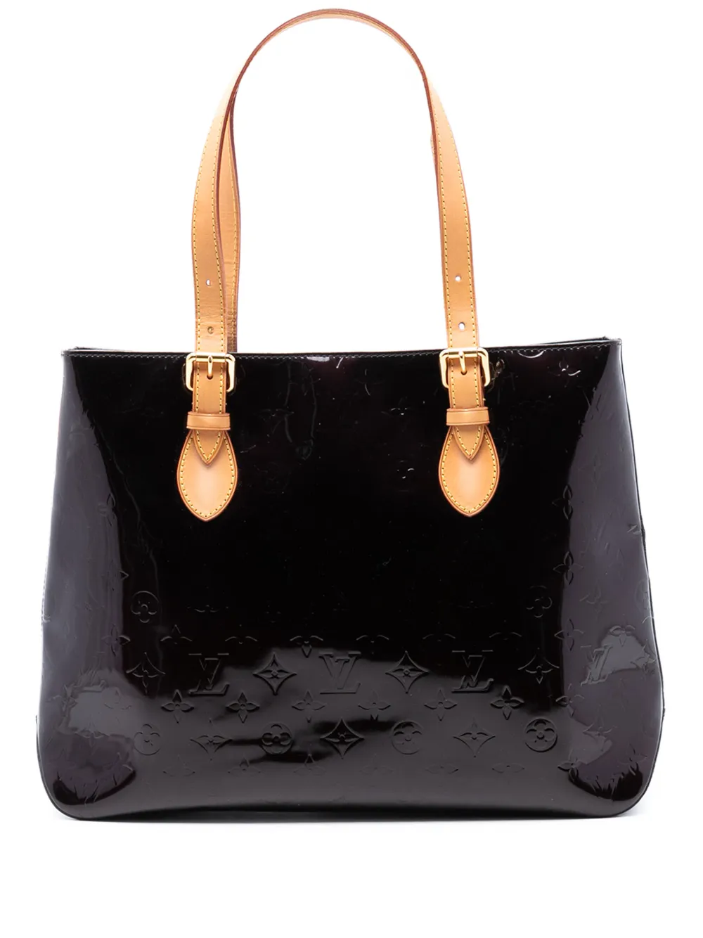 Louis Vuitton Pre-Owned Borsa tote Brentwood in pelle Vernis con monogramma 2000-2025 - Viola