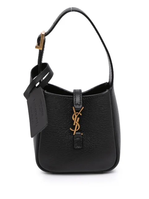 Saint Laurent Pre-Owned 2024 Micro Grained Calfskin Supple Le 5 a 7 handbag