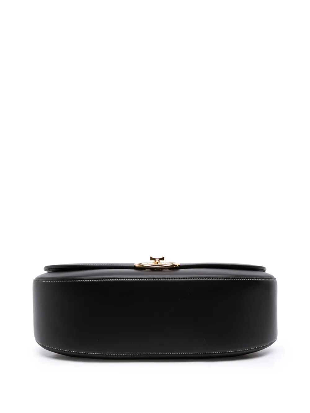 2018-2025 Medium Leather Ohval Flap Bag Satchel