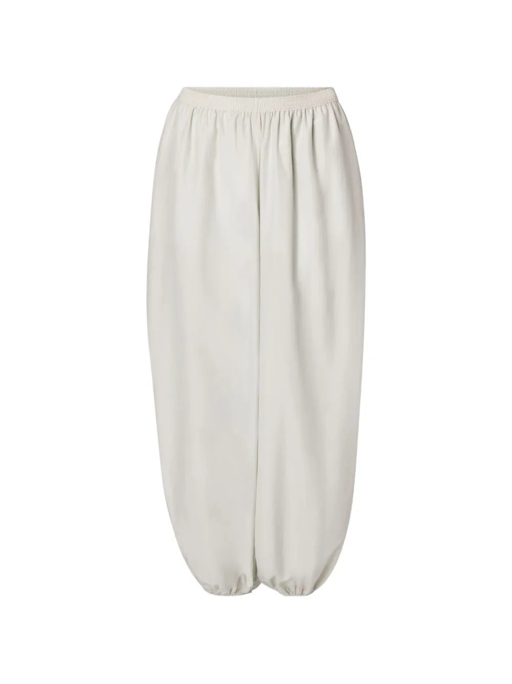 LouLou de Saison Pantaloni Almaya con arricciatura - Toni neutri