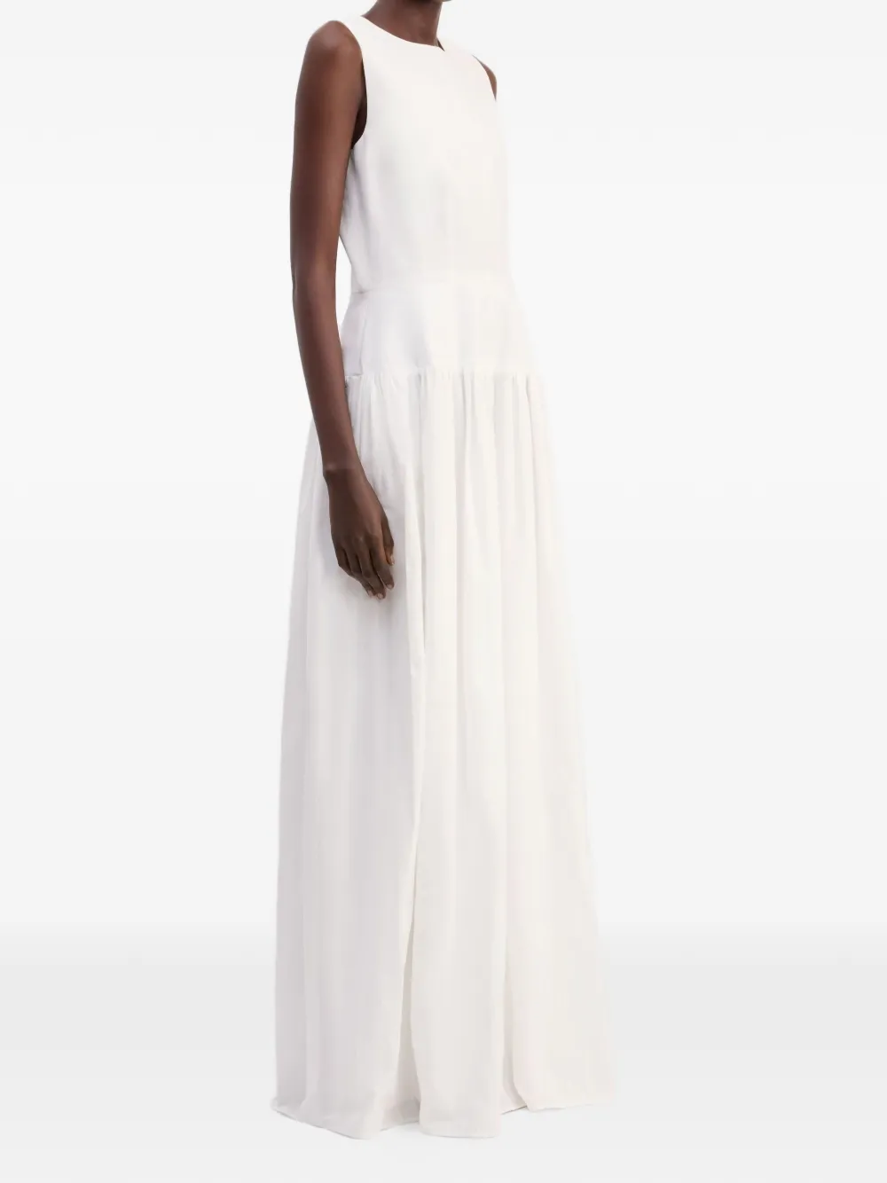 LouLou de Saison Ama maxi-jurk Wit