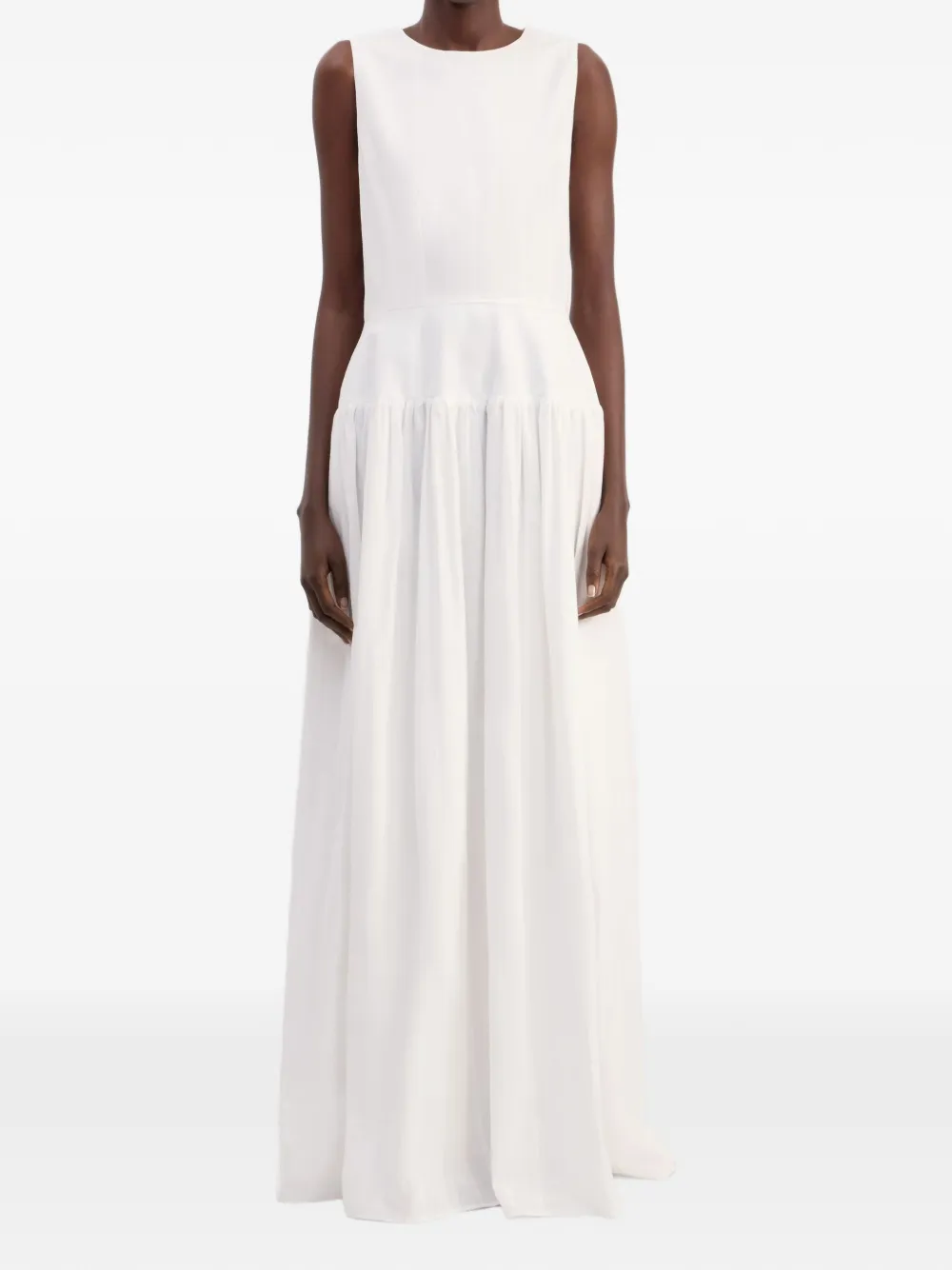 LouLou de Saison Ama maxi-jurk Wit