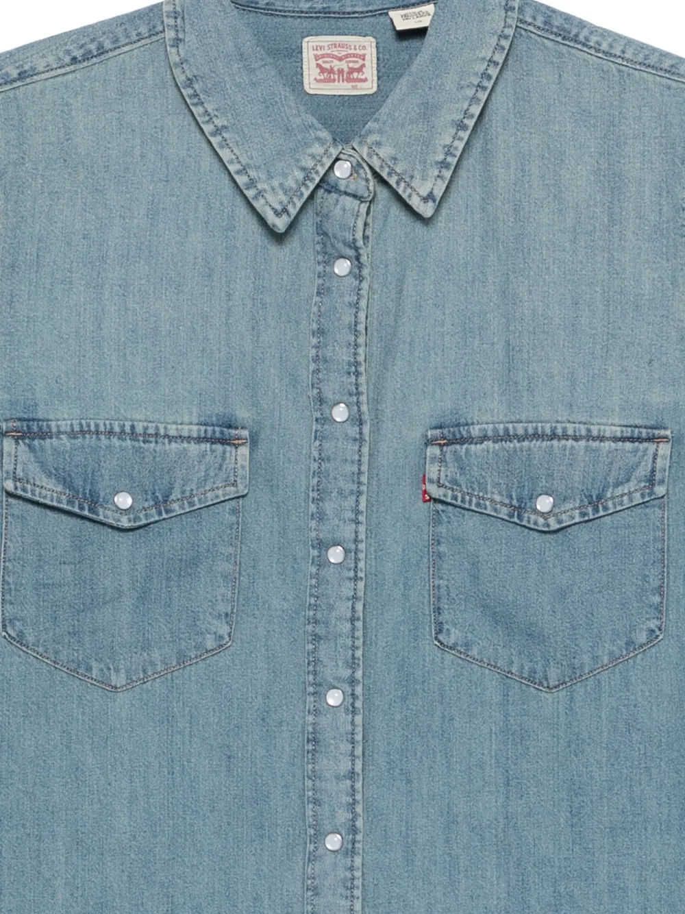  Levi's Camicia Con Tasca - Blu 