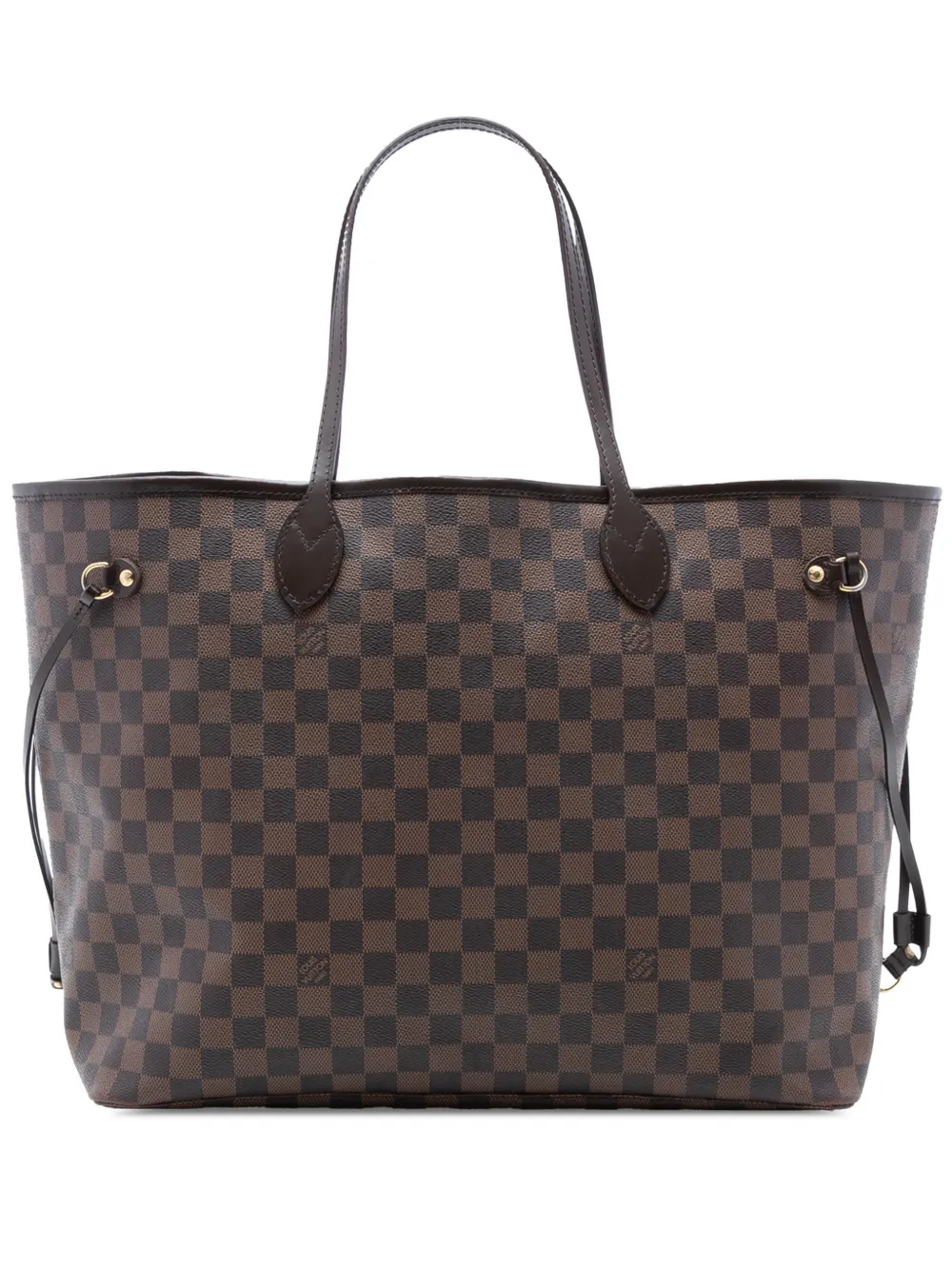 Louis Vuitton Pre-Owned 2012 Damier Ebene Neverfull GM tote bag - Marrone