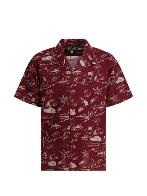 Montbell printed short-sleeve shirt