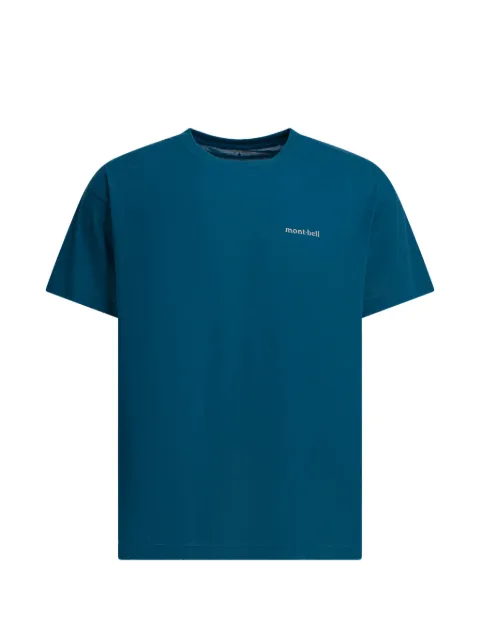 Montbell crewneck logo T-shirt