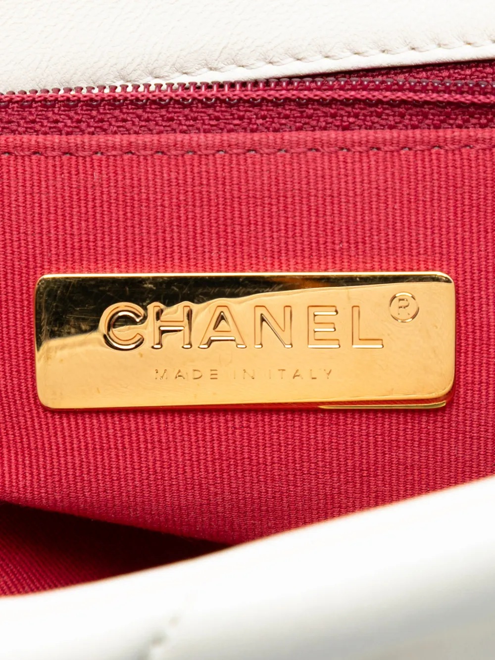 2021-2025 Medium Lambskin 19 Flap Satchel