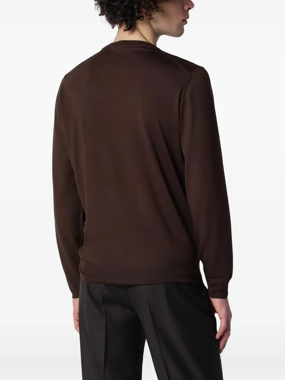  Drumohr Crew-neck Sweater - Brown 